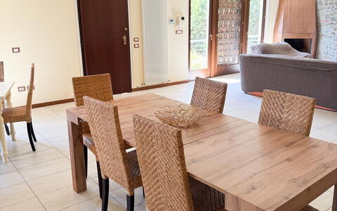 Villa Diamante: Furniture, Flooring, Floor, Interior Design, Chair, Table, Wood, Dining Room, Kitchen & Dining Room Table, Room