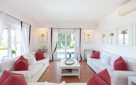 La Terrazza sul Mare: Furniture, Interior Design, Couch, Flooring, Floor, Living Room, Table, Ceiling, Home, Room