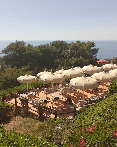 Stella Marina Apartment with Pool, Porto Santo Ste: Umbrella, Garden, Resort, Eco Hotel, Outdoor Furniture, Outdoor Table, Resort Town, Bay