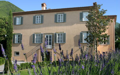 Splendida: Facade, Home, Human Settlement, Door, Estate, Garden, Sash Window, Yard, Villa, Farmhouse