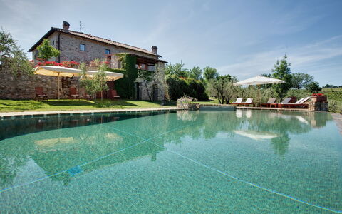 Mattei Villa: Garden, Estate, Landscaping, Water Feature, Pond, Reflection, Swimming Pool, Villa, Eco Hotel, Farmhouse