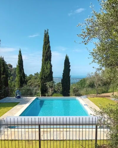 Villa Il Torrazzo, Vista Mare, Massarosa: Swimming Pool, Blue, Shade, Estate, Garden, Resort, Hacienda, Backyard, Landscaping, Villa