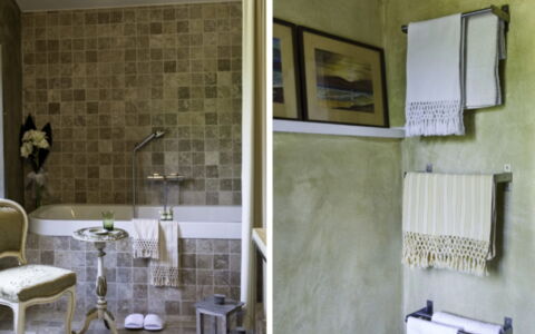 Villa Il Colto: Wall, Plumbing Fixture, Interior Design, Flooring, Floor, Bathroom, Tap, Plumbing, Tile, Sink