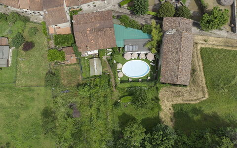 Villa Senio: Swimming Pool, Land Lot, Garden, Backyard, Estate, Landscaping, Leisure, Cottage, Yard