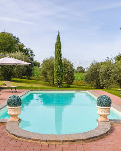 Villa dei Fiori: Swimming Pool, Garden, Water Feature, Estate, Landscaping, Resort, Hacienda, Eco Hotel, Yard, Villa