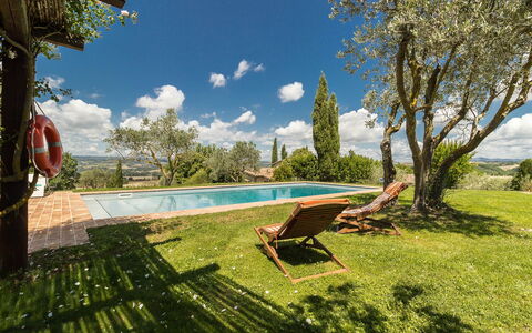 Villa Molinazzo 10: Landscape, Land Lot, Garden, Sunlight, Landscaping, Estate, Shade, Hacienda, Eco Hotel, Yard
