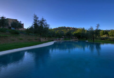 Villa Incanto: Blue, Water, Nature, Landscape, Swimming Pool, Reflection, Reservoir, Pond, Landscaping, Water Feature