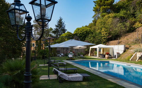 Villa Vorno: Swimming Pool, Leisure, Resort, Outdoor Furniture, Eco Hotel, Shade, Estate, Garden, Umbrella, Hotel