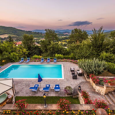 Villa Monterchi: Swimming Pool, Eco Hotel, Resort, Garden, Landscaping, Estate, Resort Town, Villa, Hacienda, Hotel