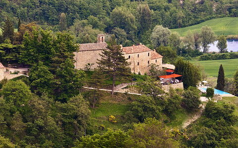Borgo di San Biagio: Landscape, Estate, Rural Area, Human Settlement, Hill Station, Village, Mountain Village, Villa, Valley, Landscaping