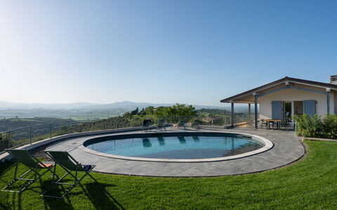 Villa Ombrone: Swimming Pool, Outdoor Furniture, Leisure, Resort, Shade, Eco Hotel, Estate, Landscaping, Yard, Villa