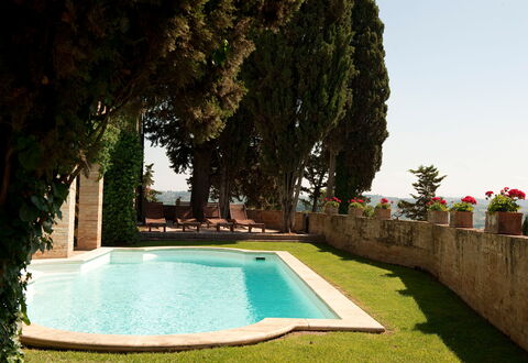 Castello di Cabbiavoli: Architecture, Swimming Pool, Design, Hacienda, Shadow