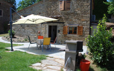 Casa Chimera: Furniture, Chair, Home, Cottage, Garden, Shade, Backyard, Yard, Outdoor Furniture