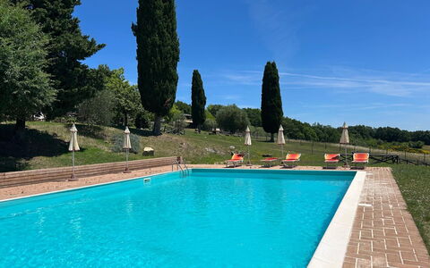 Casa Stella Serena, Podere le Scopaie, Pool: Swimming Pool, Estate, Outdoor Furniture, Garden, Hacienda, Landscaping, Villa, Resort Town, Eco Hotel