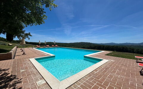 Casa Stella Serena, Podere le Scopaie, Pool: Swimming Pool, Landscaping, Eco Hotel, Resort, Hacienda