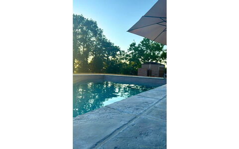 Gli Ulivi: Blue, Swimming Pool, Composite Material, Shade, Umbrella, Outdoor Furniture, Shadow, Water Feature