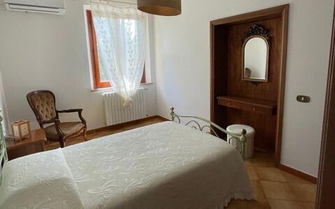 Villa i Fiori: Wood, Flooring, Floor, Furniture, Interior Design, Bed, Bedroom, Bed Sheet, Lighting, Room