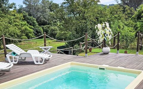 Casa Lulù: Swimming Pool, Leisure, Composite Material, Outdoor Furniture, Resort, Deck, Umbrella, Eco Hotel, Shade