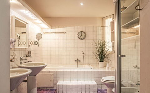 Bellavista: Flooring, Wall, Floor, Bathroom, Interior Design, Plumbing Fixture, Bathroom Sink, Plumbing, Ceiling, Tile