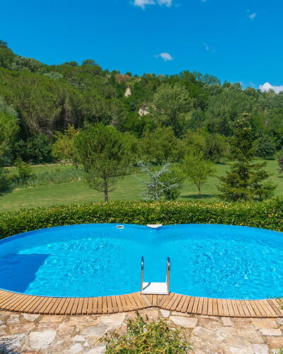 La Casa Dell'Artista 6: Blue, Swimming Pool, Leisure, Shade, Outdoor Furniture, Resort, Garden, Backyard, Eco Hotel, Landscaping
