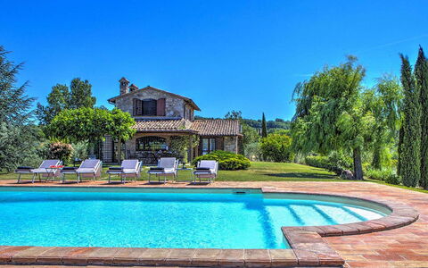 Casal del Salice 10: Blue, Swimming Pool, Estate, Farmhouse, Villa, Hacienda, Landscaping, Eco Hotel, Mansion