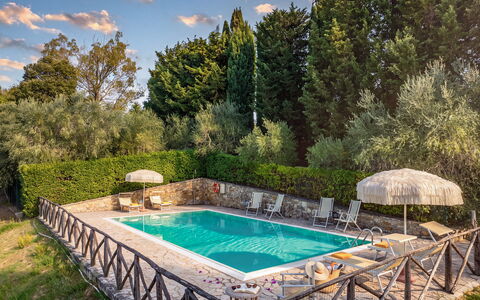 Frantusa 6+2: Swimming Pool, Outdoor Furniture, Resort, Eco Hotel, Thermae, Garden, Landscaping, Sunlounger, Chair, Backyard