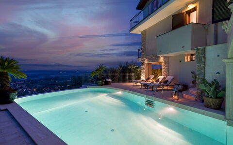 Villa Dolphin 10: Blue, Swimming Pool, Residential Area, Resort, Human Settlement, Eco Hotel, Hotel, Villa, Estate, Resort Town