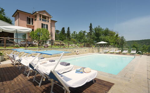 Villa Vittoria D'Anghiari 7+3: Estate, Resort, Swimming Pool, Outdoor Furniture, Villa, Hacienda, Hotel, Mansion, Eco Hotel, Yard