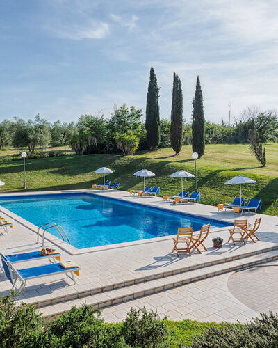 Villa Croci 12: Blue, Swimming Pool, Outdoor Furniture, Resort, Estate, Sunlounger, Garden, Landscaping, Villa, Hotel
