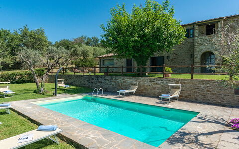 La Torretta 10: Blue, Swimming Pool, Resort, Hacienda, Eco Hotel, Outdoor Furniture, Farmhouse, Backyard, Villa, Landscaping