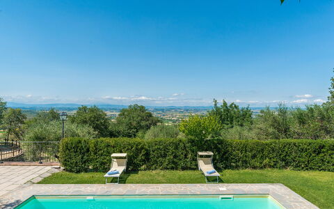 La Torretta 10: Blue, Swimming Pool, Garden, Lawn, Landscaping, Eco Hotel, Backyard, Villa