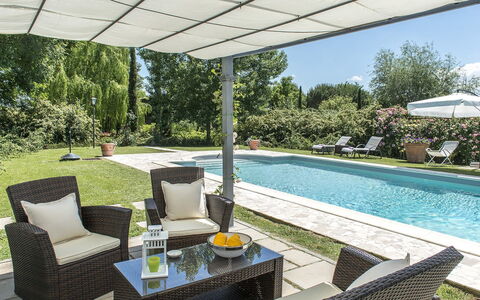 Albachiara 8: Swimming Pool, Outdoor Furniture, Furniture, Shade, Garden, Resort, Eco Hotel, Outdoor Structure, Chair, Backyard