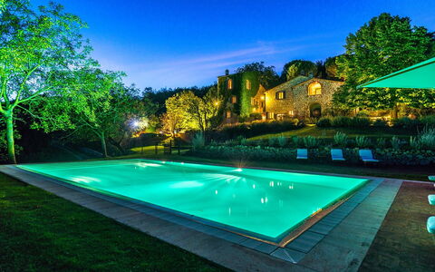 Monticchia 10: Swimming Pool, Garden, Resort, Estate, Eco Hotel, Hacienda, Landscaping, Backyard, Water Feature, Shade