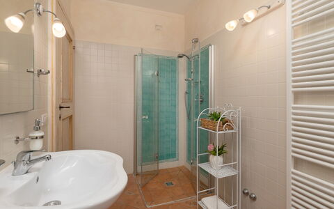 Antiche Pietre 10: Bathroom, Plumbing Fixture, Interior Design, Bathroom Sink, Wall, Flooring, Floor, Sink, Tap, Plumbing