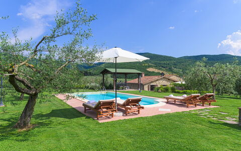 Vinciluna 4: Mountainous Landforms, Hill, Mountain, House, Farmhouse, Land Lot, Swimming Pool, Mountain Range, Rural Area, Cottage