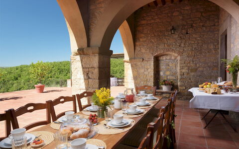 Marangole 12: Furniture, Table, Kitchen & Dining Room Table, Outdoor Furniture, Chair, Arch, Outdoor Table, Dining Room, Hacienda, Resort