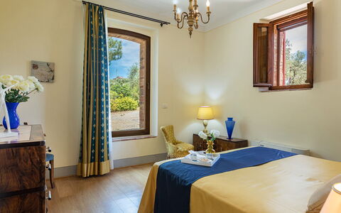 Villa Santa Maria 14: Furniture, Interior Design, Home, Room, Apartment, Picture Frame, Chair, Wood Stain, Hardwood, Molding