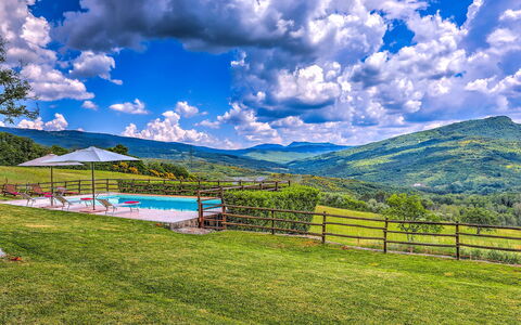 La Casa di Elsa 6: Mountainous Landforms, Mountain, Hill, Natural Landscape, Highland, Landscape, Hill Station, Mountain Range, Grassland, Rural Area