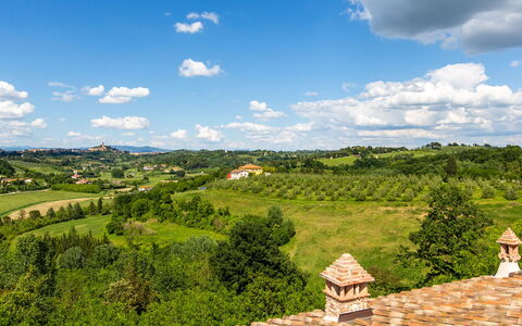 Dimora San Germano 14: Sky, Summer, Landscape, Cloud, Hill, Rural Area, Hill Station, Spring, Cumulus, Plantation