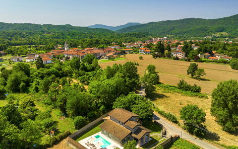 Villa Elsa 6: Residential Area, Hill, Landscape, House, Rural Area, Land Lot, Human Settlement, Bird'S-Eye View, Suburb, Hill Station