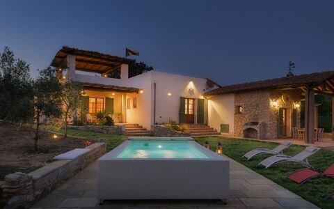 Villa Zaca 6: Swimming Pool, House, Resort, Architecture, Estate, Home, Farmhouse, Composite Material, Door, Eco Hotel