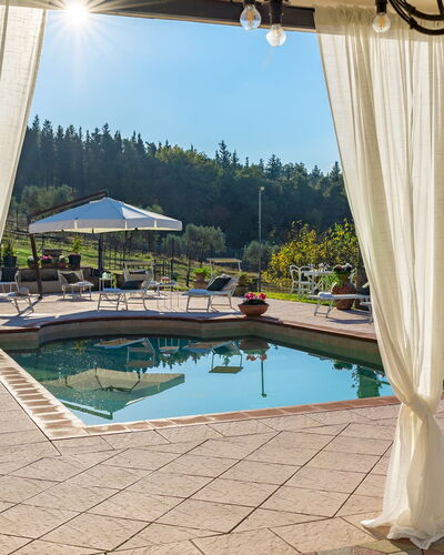 Villa Beltramonto 14: Swimming Pool, Furniture, Outdoor Furniture, Shade, Chair, Resort, Eco Hotel, Outdoor Structure, Leisure, Curtain