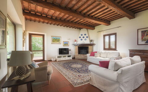 La Panoramica 8: Furniture, Wall, Flooring, Wood, Interior Design, Home, Living Room, Floor, Room, Couch
