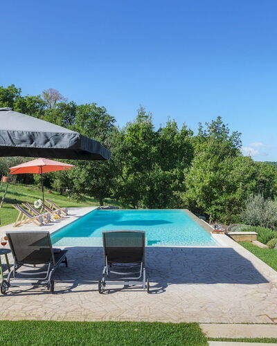 La Vecchia Pieve 8: Swimming Pool, Leisure, Outdoor Furniture, Resort, Sunlounger, Recreation, Umbrella, Shade, Garden, Eco Hotel