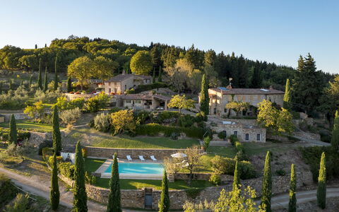 Poggio Novoli 6: Landscape, Estate, Landscaping, Garden, Mansion, Shrubland, Plantation, Villa