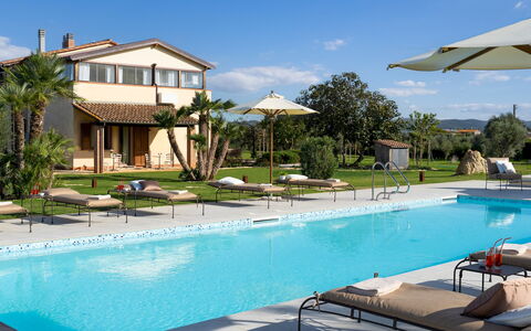 La Buganvilla 14: Swimming Pool, Resort, Outdoor Furniture, Sunlounger, Umbrella, Eco Hotel, Leisure, Shade, Hotel, Estate