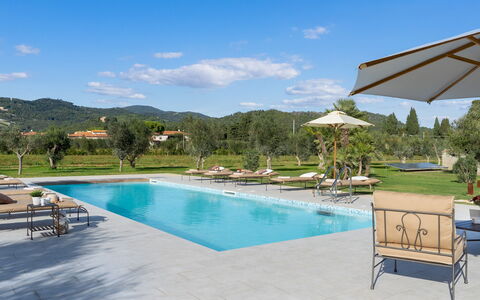 La Buganvilla 14: Swimming Pool, Water, Outdoor Furniture, Resort, Sunlounger, Furniture, Eco Hotel, Thermae, Chair, Umbrella