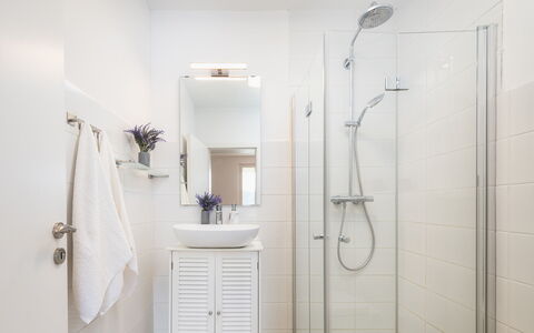 Villa Laconella 8+4: Bathroom, Interior Design, Plumbing Fixture, Flooring, Floor, Toilet, Plumbing, Door, Tap, Sink