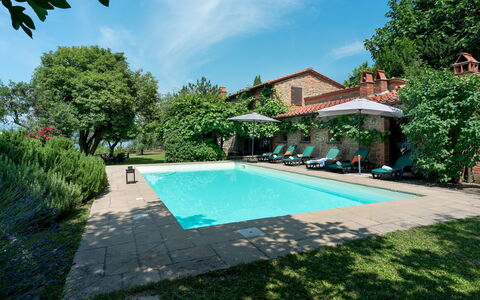 Podere Belvedere 6: Swimming Pool, Outdoor Furniture, Estate, Garden, Hacienda, Resort, Villa, Backyard, Landscaping, Yard