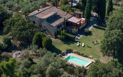 Villa Bel Panorama 8: Estate, Farmhouse, Home, Hacienda, Cottage, Villa, Garden, Yard, Mansion, Backyard